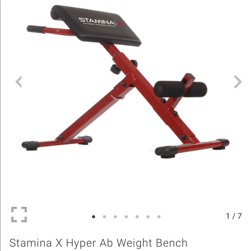 Stamina X Hyper Ab Bench